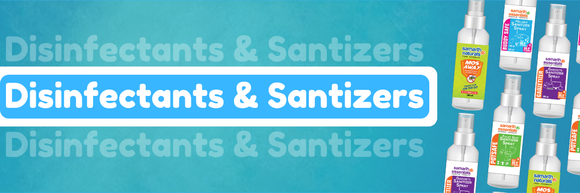 Disinfectants and senitizers products by samarthmart
